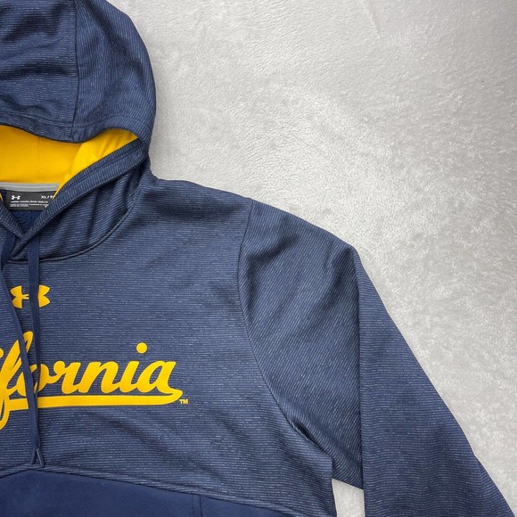 Under Armour University Of California Golden Bears Pullover Hoodie XL Loose - Picture 5 of 13
